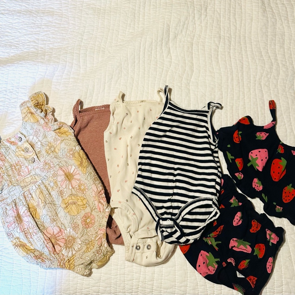 Baby girl summer 3-6 month lot